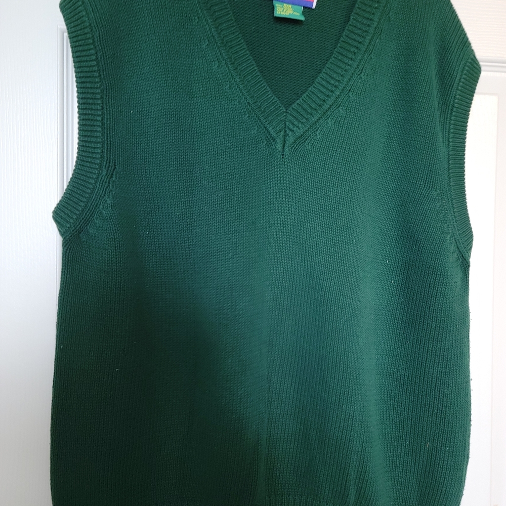 Men's cotton knitted vest( sleeveless)